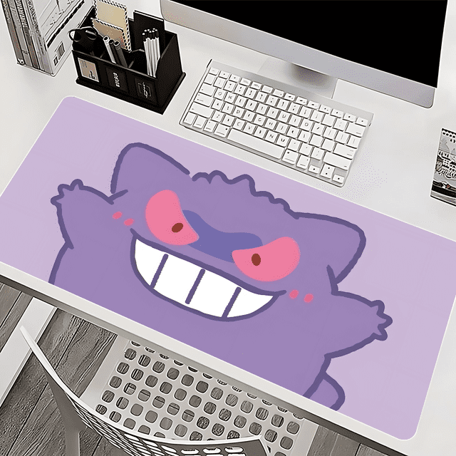 Alfombrilla de ratón P-Pokemon-G-Gengar, alfombrilla para ratón, accesorios de oficina, alfombrilla de escritorio, alfombrilla para teclado, alfombrillas para Juegos de Pc, alfombra grande Xxl