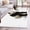 Black1, variant on Round Area Rugs Collection 3 Ft, Funny Kangaroos Non-Slip Residential Carpet, Cute Art Fun Lovely Animals on Toilets Indoor Crawling Mats Doormat Runner Rugs Play Mat forBedroom