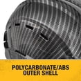 thumbnail image 3 of Casco de seguridad DEWALT DPG22 tipo II, clase E, ventilado, tamaño adulto, 3 of 6