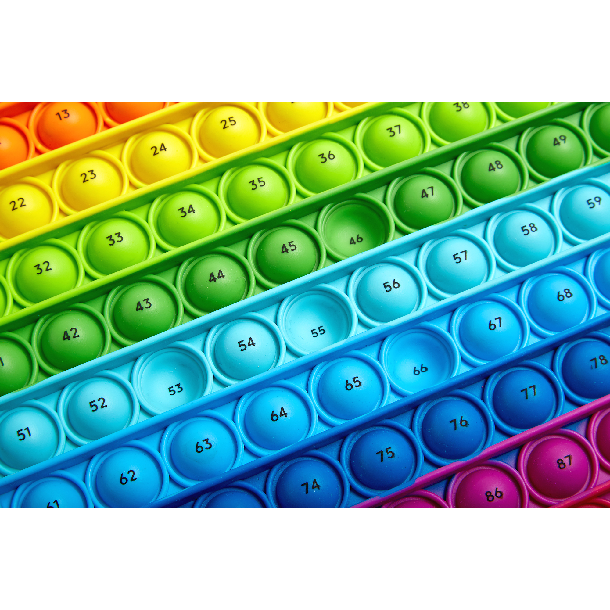 hand2mind Sensory Bubble Popper Hundred Board Math Toy photo 7