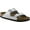 Silver Birko-Flor, variant on Birkenstock Arizona Soft Footbed Oil Leather Sandal