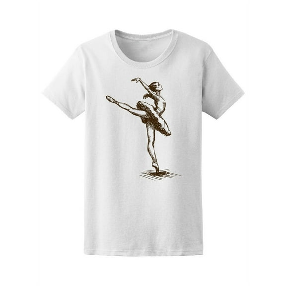 Ballet Dancer Girl Tee Women's -Image by Shutterstock