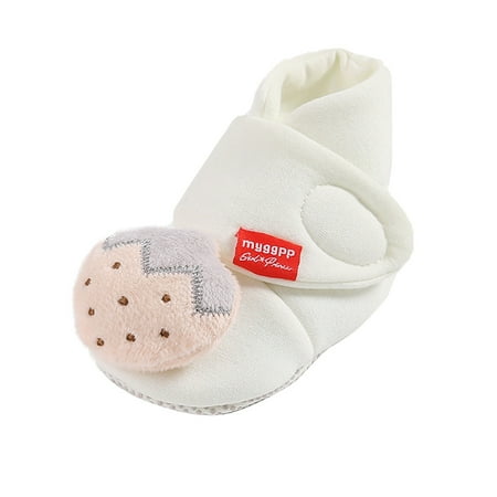 

Binmer Unisex Baby Cute Soft Boots Soft Crib Shoes Toddler Boots Kid Shoes