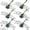 Independent Dragonfly*6 Pcs, variant on 20 PCS 3D Dragonfly Clips for Bugs Repellent Outdoor, Artificial Dragonfly Hat Clips Garden Decor, Dragonfly Clips to Keep Bugs Away (5 Colors Set)