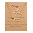 thumbnail image 1 of Paquete De 3 Collares De Metal Decorativos Diy Prop Elegancia A Prueba De Herrumbre Joyería En Capas Letras Ligeras Diseño Dijes Colgante Advancent AP007133-04, 1 of 6