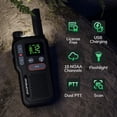 thumbnail image 2 of Walkie Talkies BAOFENG GT-18 para niños y adultos de largo alcance, paquete de 3, 2 of 9