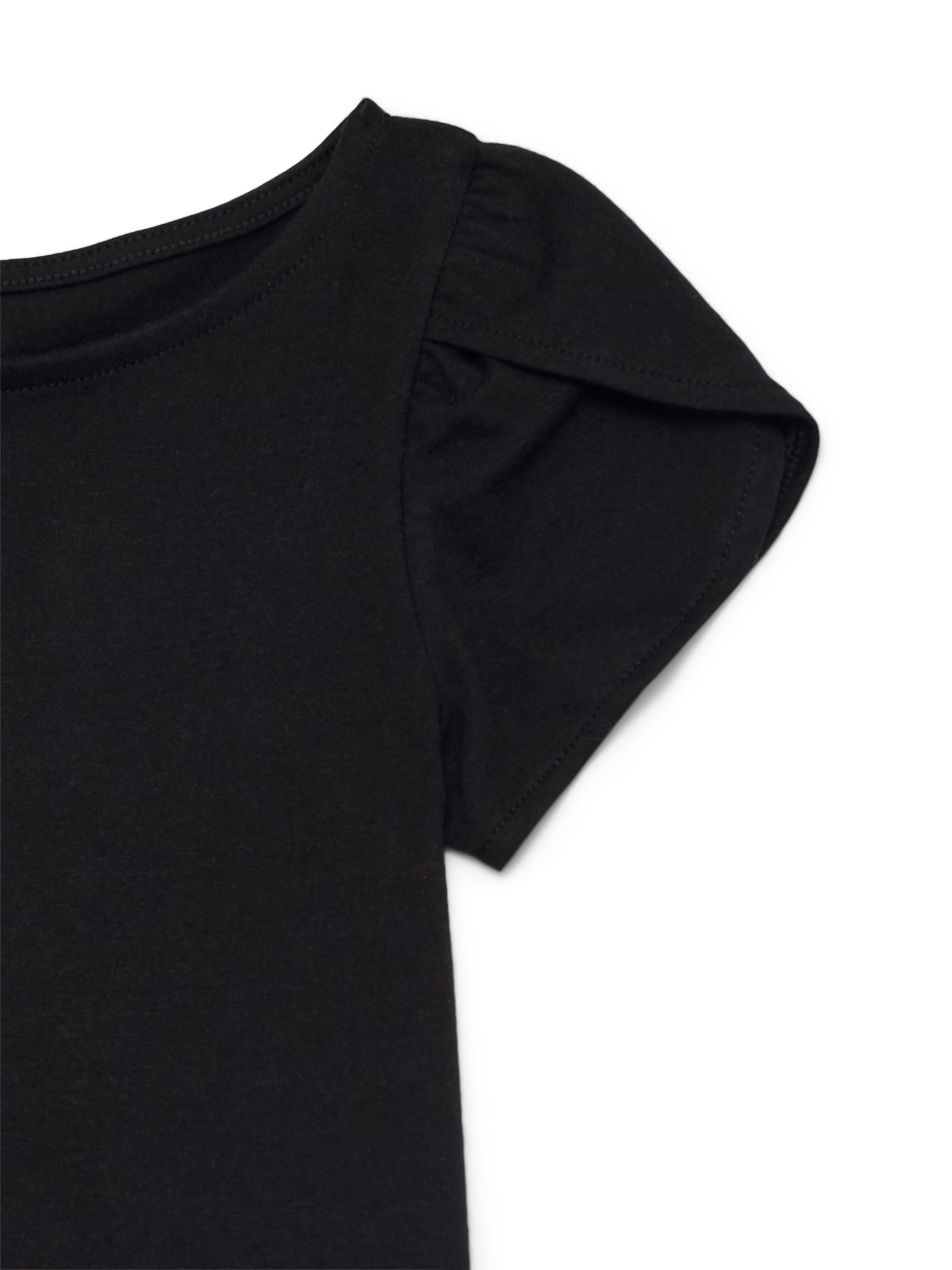 Wonder Nation Girls Tulip Sleeve Top, Sizes 4-18 & Plus