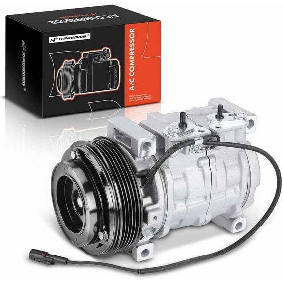A-Premium Air Conditioner AC Compressor with Clutch Compatible with Suzuki Aerio 2.0L 2.3L 2002-2007