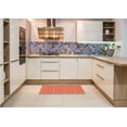 thumbnail image 6 of Ahgly Company Machine Washable Indoor Rectangle Transitional Neon Red Area Rugs, 2' x 3', 6 of 7