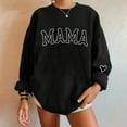 thumbnail image 3 of NAZENTI Embroidered Mama Sweatshirt, Mothers Day Sweatshirt Gifts for Mom Mama, Embroidered Crewneck Sweatshirt for Women, 3 of 6