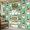 Grass Green, variant on Outdoor Curtains for Patio Waterproof, Merry Christmas Outdoor Privacy Panels Grommet, Santa Claus Xmas Winter Leaves Snowflake Green Blackout Outside Curtains for Porch/Cabana 54"x108", 1 Panel