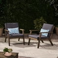 thumbnail image 4 of Dark Grey Club Chair from Acacia Wood / Outdoor Lounging Pleasure, 4 of 4