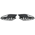 thumbnail image 1 of 2pcs motocicletas de protección de la señal de accesorios de los accesorios fáciles de usar piezas de escudos de cola de reemplazo resistente Negro, 1 of 8