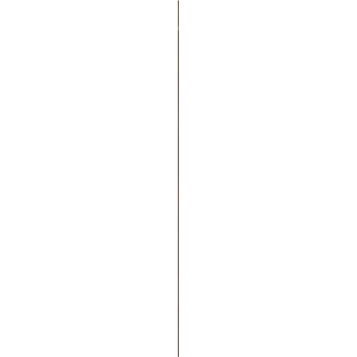 Ekena Millwork 94"H x 1/4"T Ozark Adjustable Wood Decorative Slat Wall Panel Kit, Alder (contains 8 Slats + 1 Straight Edge Starter Slat)