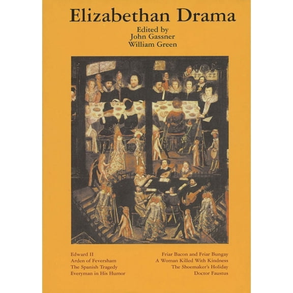 Pre-Owned Elizabethan Drama: Eight Plays (Paperback) 1557830282 9781557830289