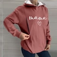 thumbnail image 2 of Sweat à Capuche de Maternité Décontracté pour Femmes, Confortable avec Fermeture Éclair, 2 of 5