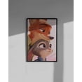 thumbnail image 3 of Zootopia Judy and Nick Movie Poster Wall Art Decor 12x18 UNFRAMED, 3 of 3