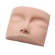 thumbnail image 4 of Cabeza de Maniquí de extensión de pestañas, cabeza de entrenamiento para práctica, cabeza de entrenamiento de tacto suave, muñeca de cosmetología para, 4 of 9