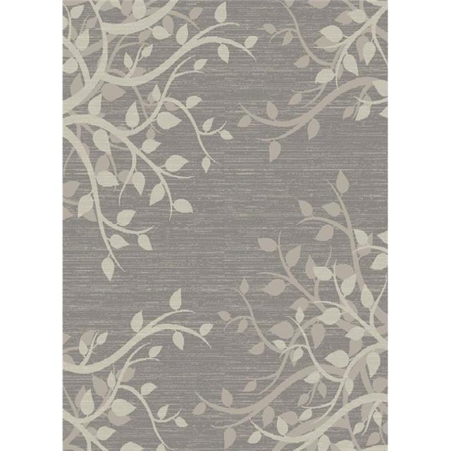 Mayberry Rug GAL7116 5X8 5 ft. 3 in. x 7 ft. 3 in. Galleria Vinings Area Rug, Gray