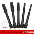 thumbnail image 3 of BTOER 200mm 1/2inch Drive Socket Head Deep Wrench Hex 8-19mm Adapter Spanner Converter, 3 of 8