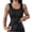 Black, variant on Women's Pajama Tops Sleep Shirt Pajamas Shirt Women's Summer Lace Rib Camisole Tank Top With Padding Round Neck Breathable Undershirt Sleepwear