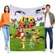 thumbnail image 1 of Leo y Tig anti-pilling, suave, ligera, esponjosa y acogedora de lujo para hogar y cocina – Perfecta para niños y adultos,130X150cm, 1 of 6