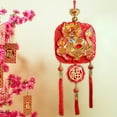thumbnail image 6 of HILABEE Chinese New Year Hanging Decorations ,2024 Sign ,Happy New Year Tassel Pendants,Traditional Characters Large, 6 of 8