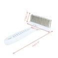 thumbnail image 7 of Pet Comb Cat Brush for Long Haired Cats Dog Undercoat Brush Pet Deshedding Tools Deshedding Dog Brush Dematting Comb for dogs Remove Loose and Matted Fur Pet Grooming Undercoat Rake, 7 of 7