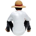 thumbnail image 5 of One Piece Anime Figure Luffy Statue Figure Sitting Posture Anime Statue Doll Sculpture, 5 of 5