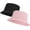 2 Pack Black +Pink, variant on Unisex 2 Pack Cotton Bucket Hat Packable Sun Hat for Men Women
