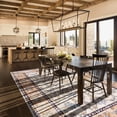 thumbnail image 3 of Wondo Low-Pile Vintage Carpet, Boho Area Rugs for Living Room Bedroom Kitchen, Tan, 4' x 6', 3 of 8