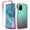 Red, variant on OnePlus 8T 5G Case, Rosebono Full-Body Rugged Ultra Transparency Hybrid Protective Case With Built-in Screen Protector for OnePlus 8T 5G (Red)