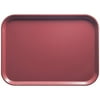 Cambro 1216410 12" x 16 5/16" Rectangular Raspberry Cream Fiberglass Camtray - 12 / Case