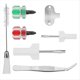 thumbnail image 1 of Kit de Limpieza para Máquina de Coser de 7 Piezas, Pinzas, Cepillo para Pelusa de Doble Cabezal, Suministros de Costura, Herramientas de Costura, Máquina de Reparación, 1 of 5
