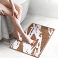 thumbnail image 4 of kjfeif Fiber Lock Carpet with Non Slip Backing Soft Polyester Doormat In Stylish Pattern for Entrance Hall Bedroom Living Room Kitchen Or Bathroom, 4 of 5