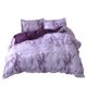 thumbnail image 3 of Juego de ropa de cama de marmoleado de 3 piezas, funda de edredón, juego de funda de almohada, dormitorio, habitación de invitados, funda nórdica, funda de almohada Scienceny HA3042-03B, 3 of 7