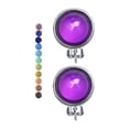 thumbnail image 4 of Pendientes de botón Perfecl que cambian de color 10 mm Joyería de moda sensible a la temperatura, 4 of 8