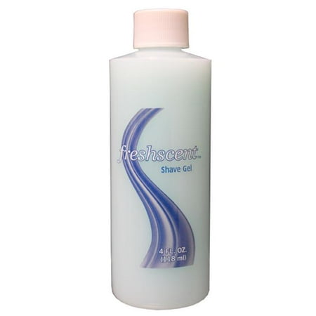 freshscent 4 oz shave gel case of 60 fsg4 walmart com
