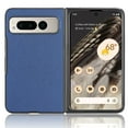 thumbnail image 2 of for Google Pixel Fold Case with Carbon Fibre Texture, Shockproof Drop Proof Lightweight Protective Slim Case Support Wireless Charging for Google Pixel Fold,Blue, 2 of 5
