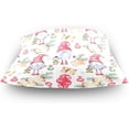 thumbnail image 4 of GZHJMY Christmas Gnome Throw Pillow Cover 20 x 20 Inch, Soft Square Cushion Case for Home Couch Sofa Bedroom Car Farmhouse Decor Home Decor, 4 of 7