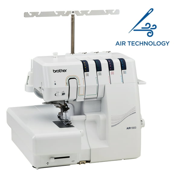 Brother AIR1800 Serger with Air Threading Technology and Easy One-Touch Threading