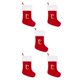 thumbnail image 3 of Yuarrent Calcetines Decorativos Navideños Rojos - Comodidad Exquisita Y Para Las Vacaciones Y Las Telas Son Suaves Grandes Rojo C Type2 NO2, 3 of 6