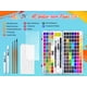 thumbnail image 4 of Set de pintura de acuarela Caliart 128 colores con pinceles y estuche, 4 of 8