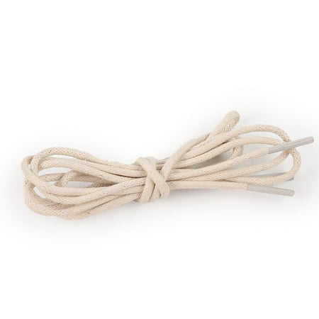 

Round Waxed Solid Color Shoelaces Shoes Strings Boot Sport Shoe Laces Cord