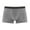 Gray, variant on Mens Valentines Boxer Briefs Funny Novelty Heart Underwear Comfort Breathable Soft Underpants Stretchy Low Rise Boxers Gift for Boyfriend Red S