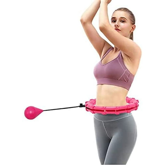 Detachable and Adjustable Fitness Hula Hoop - Smart Hoola Hoops that won't fall off.