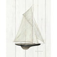 thumbnail image 3 of Brown, David Carter 15x18 Black Modern Framed Museum Art Print Titled - Sailboat I, 3 of 5