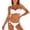 C286/White, variant on XIYON Womens Bikini Sets High Slit Swimsuit With Side Zipper And Tied Detail Bikini Two Piece Bathing Ladies Swimwear Comfortable