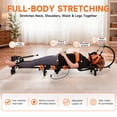 Stretch Bar Machine Electric Full Body Traction & Stretch Machine with Remote for Back Pain ...