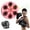 Pink, variant on EcoNest Smart Music Boxing With & LED Lights 15 Speed Adjustable Wall Mounted Punching Pad For Adults/Kids Silent Training No Drill Installation Type C Charging